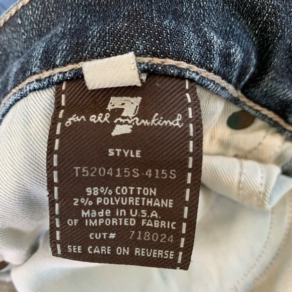 7 Jeans - bootcut, size 32x30 - Picture 4 of 4